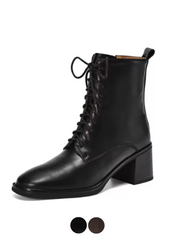 Sandy Women's Leather Lace Up Boots