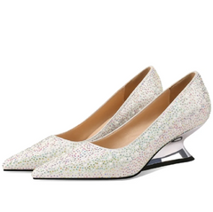 Sena Women's Luxury Rhinestone Pumps