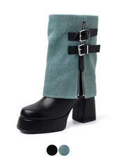 Shantal Women's Mid-Calf Ankle Boots