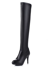 Silvia Women's Elastic Over Knee Boots