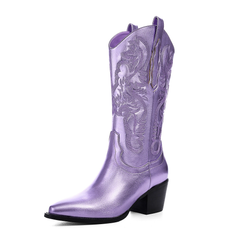 Marty Women's Metallic Cowboy Boots