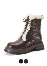 Yamy Women's Ankle Wool Boots