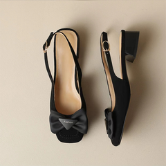 Ylaria Women's Square Toe Sandals