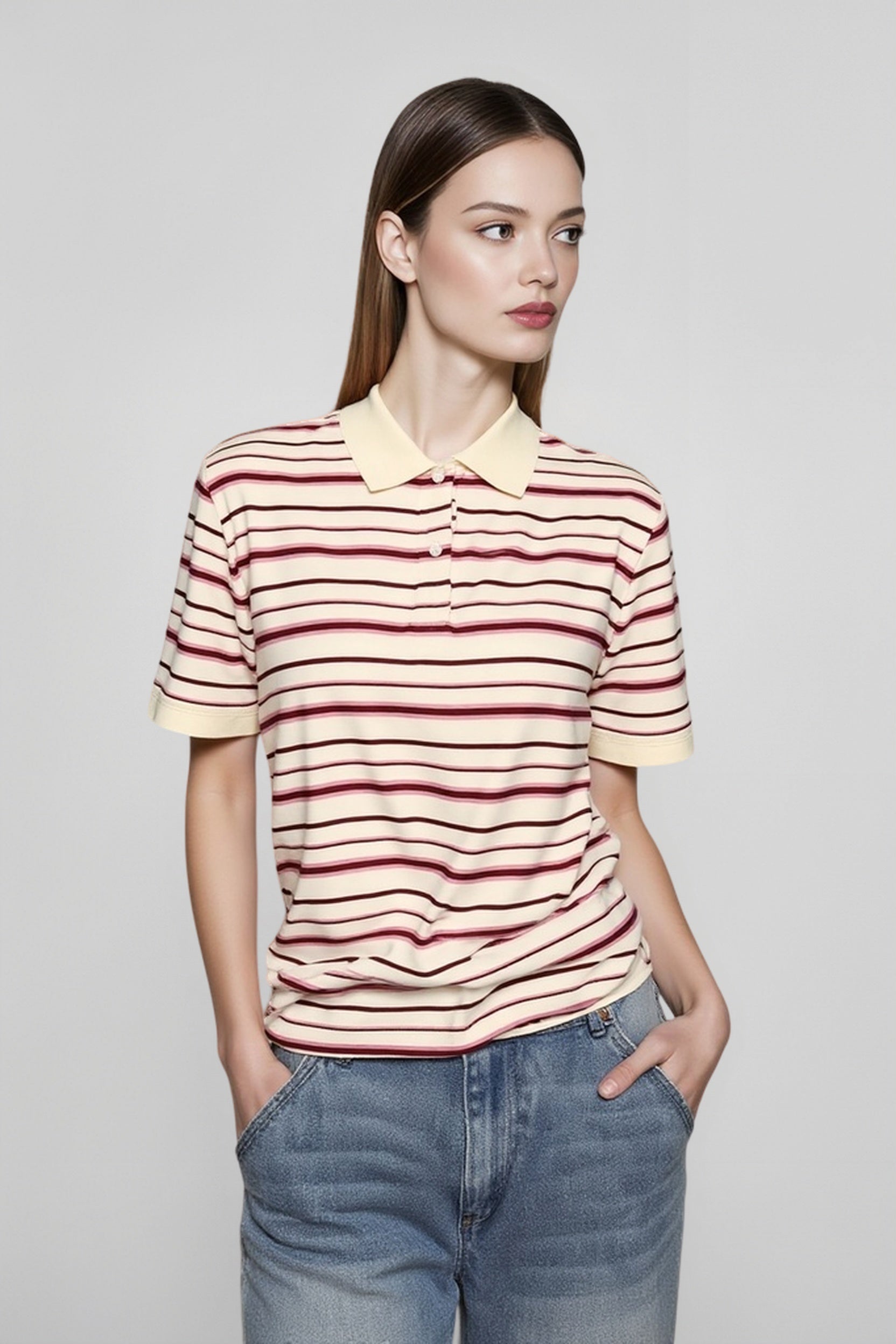Vintage Stripe Relaxed T-shirts