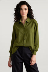 Linen Minimalist Layering Blouse