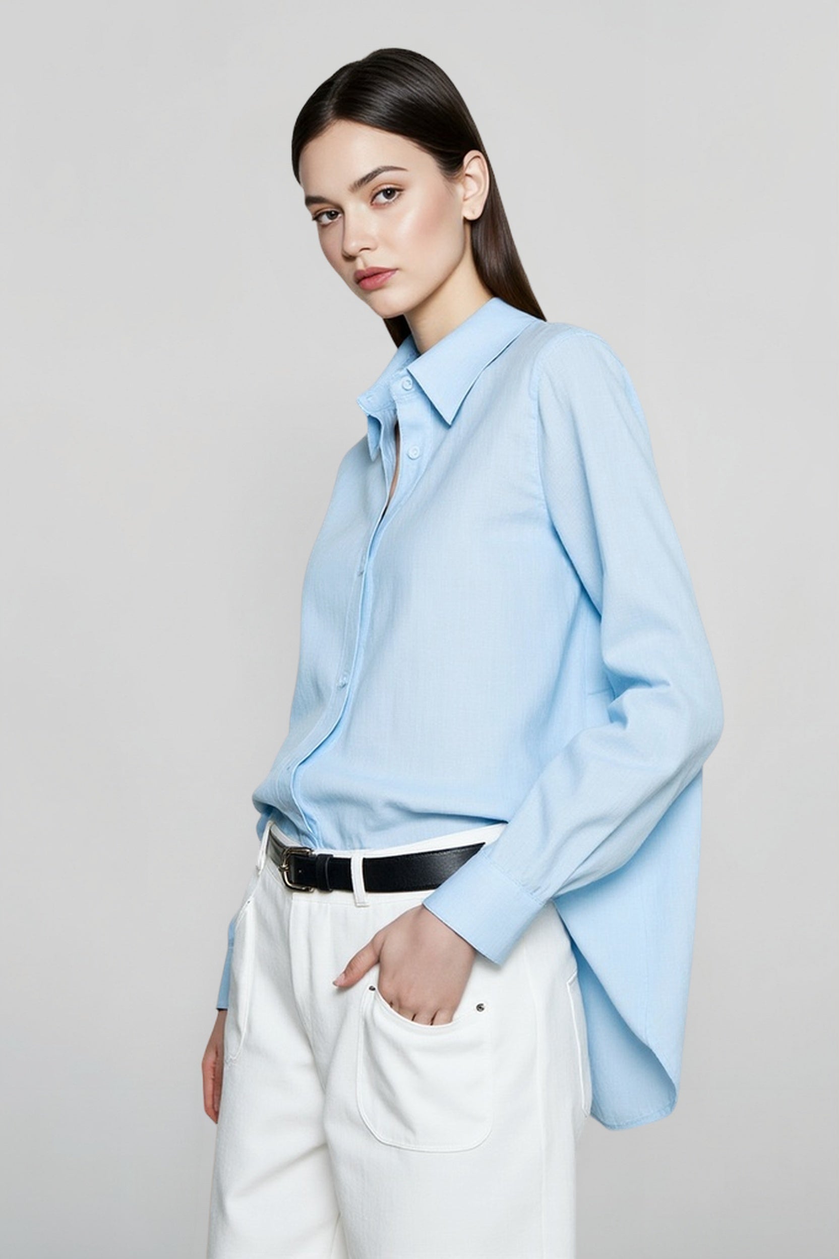 Pure Linen French Style Blouse