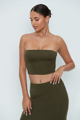 Reversible Cropped Tube Top