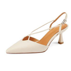 Vika Women's Pointed Toe Leather Sandal