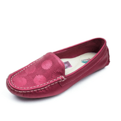 ViteliWomen's Wine Loafer Shoes