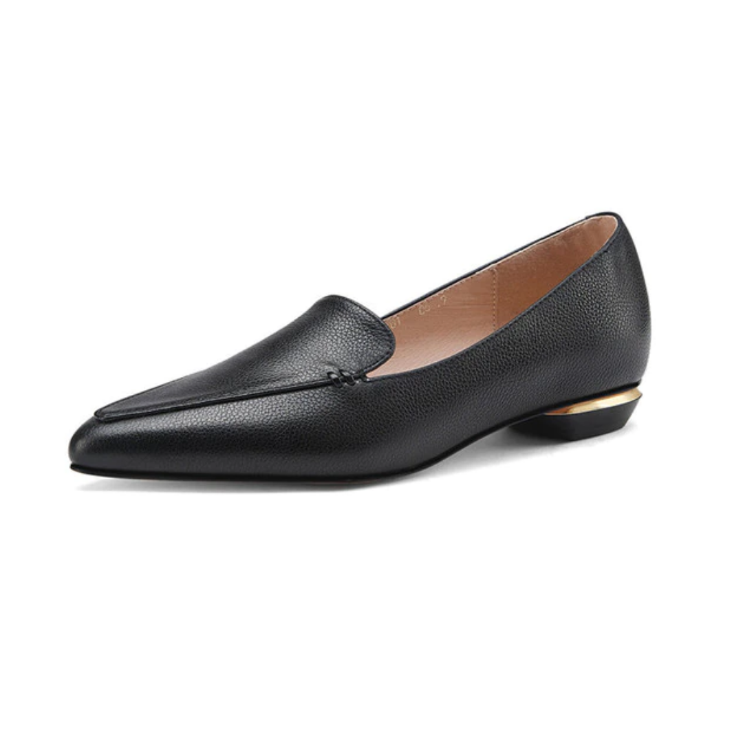 Leron Women's Leather Designer Loafer