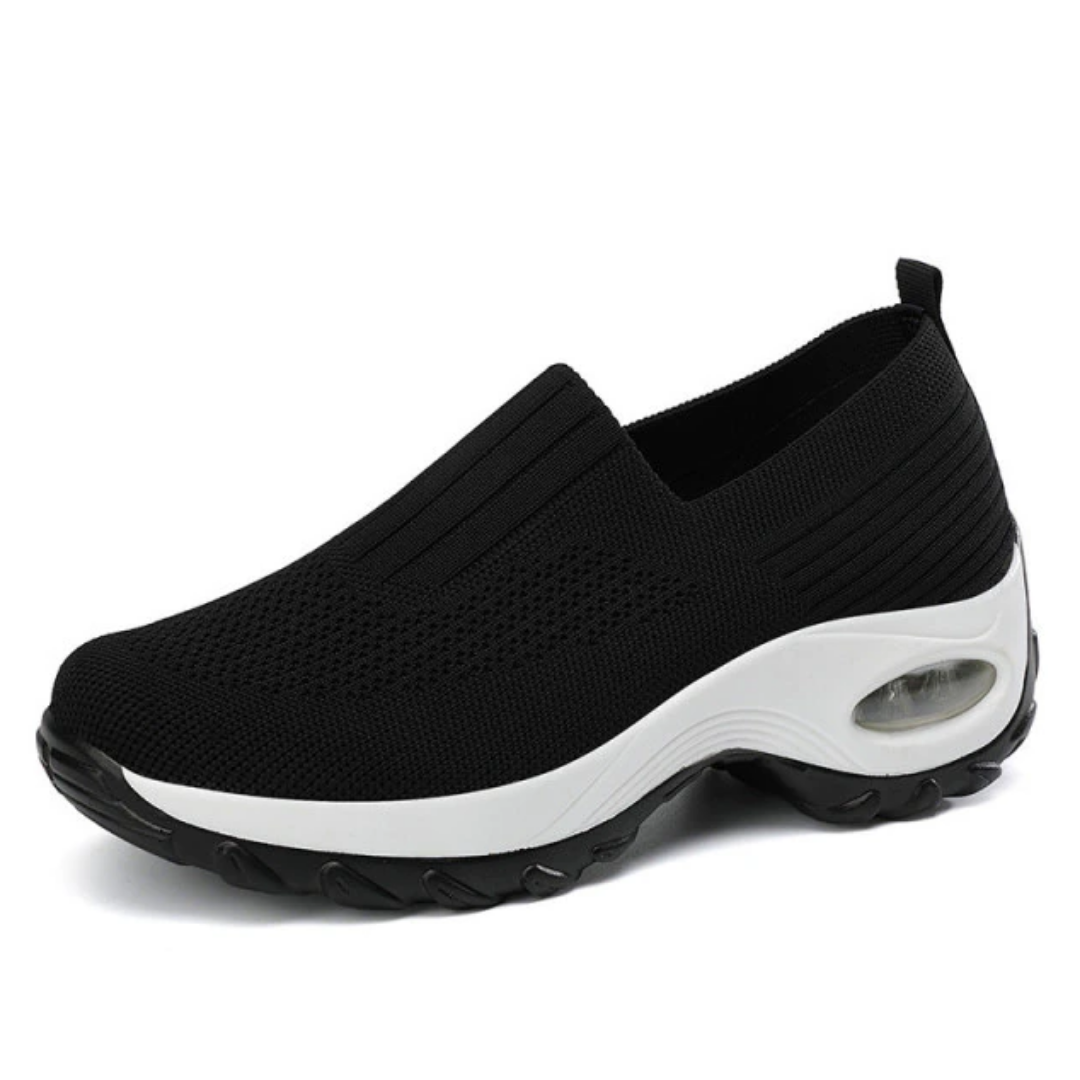 Lian Women's Platform Black Sneakers