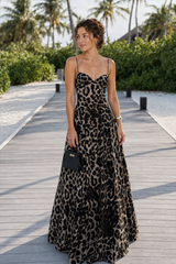 Leopard Print Sexy Slip Dress Party Dress