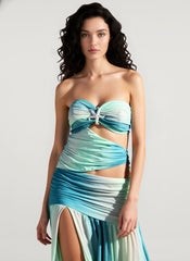 Sexy Ombre Beach Dress