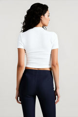 Strappy Cutout Slim T-shirts
