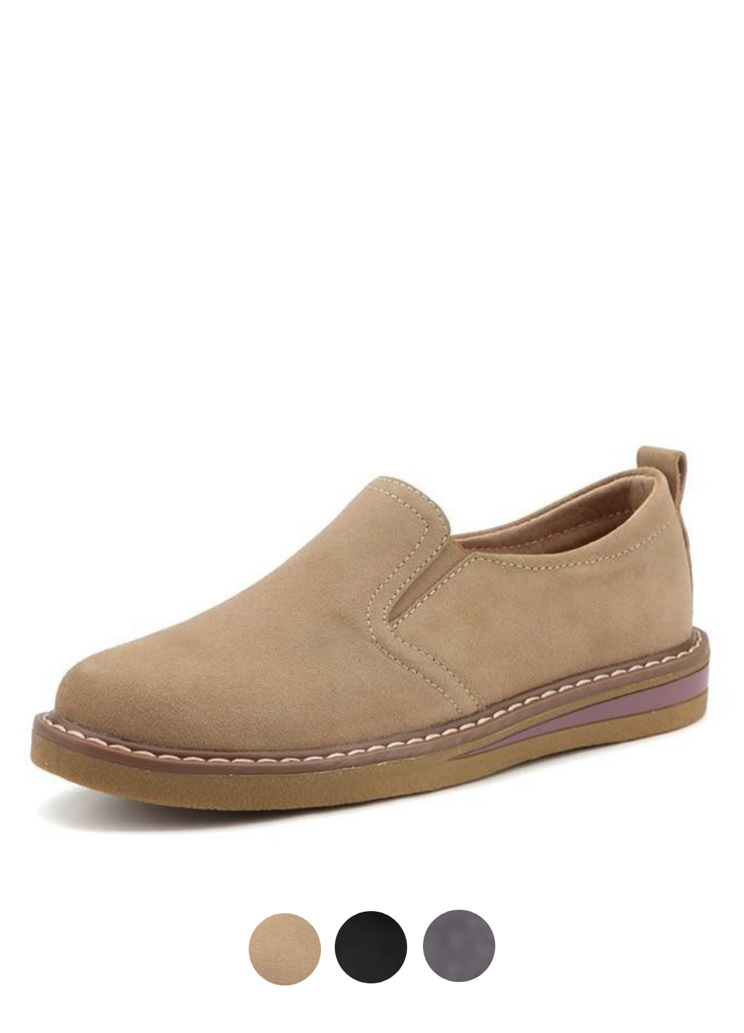 Hanna Women's Loafer Beige Shoes