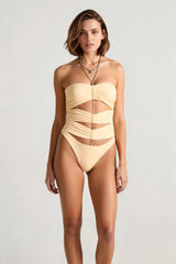 Hollow Out Monokini One Piece Swimsuit