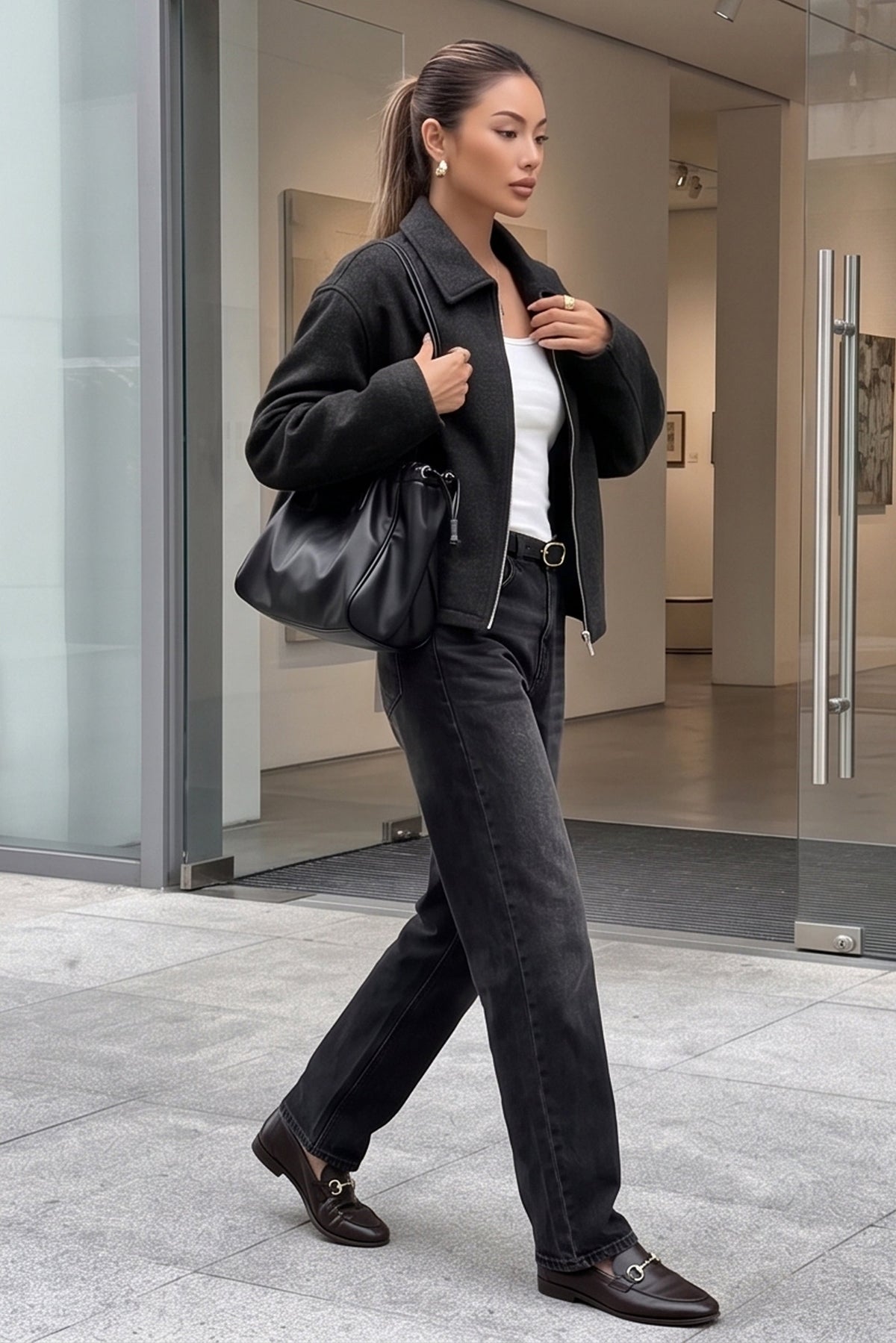 Elegant Long Sleeve Versatile Jacket