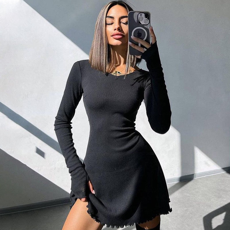 Mella Knit Mini Dress