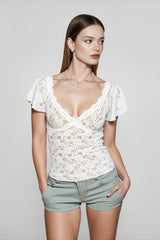 Lace Y2K Sporty T-shirts