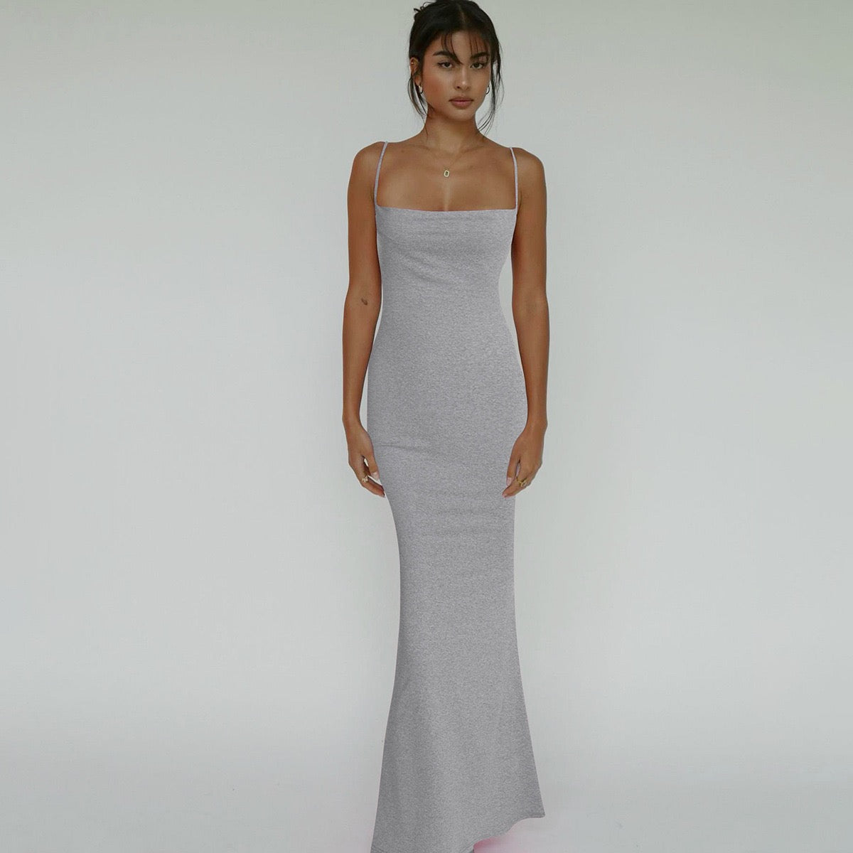 Scoop Neck Maxi Dress