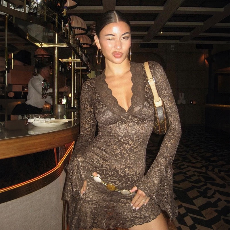 Airabella Lace Mini Dress