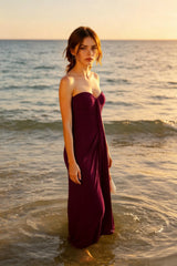 Elegant Ruched Party Dress