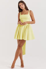 butterfly tie Mini Dress