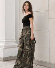 Casual Camo Multi-Pocket Cargo Pant