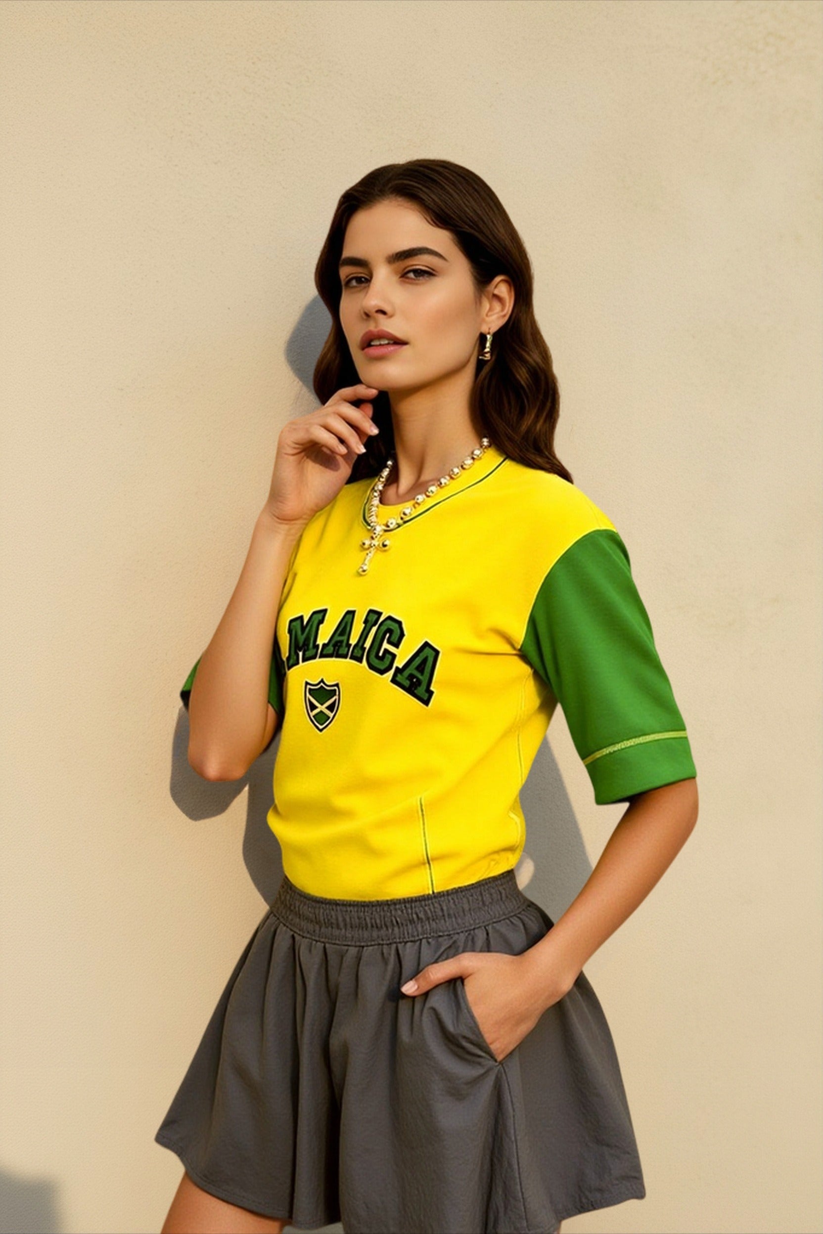 Vintage Graphic Green T-shirts