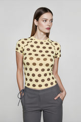 Polka Dot Slim T-shirts