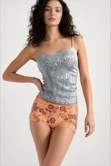 Y2K Strapless Sexy Cami Top