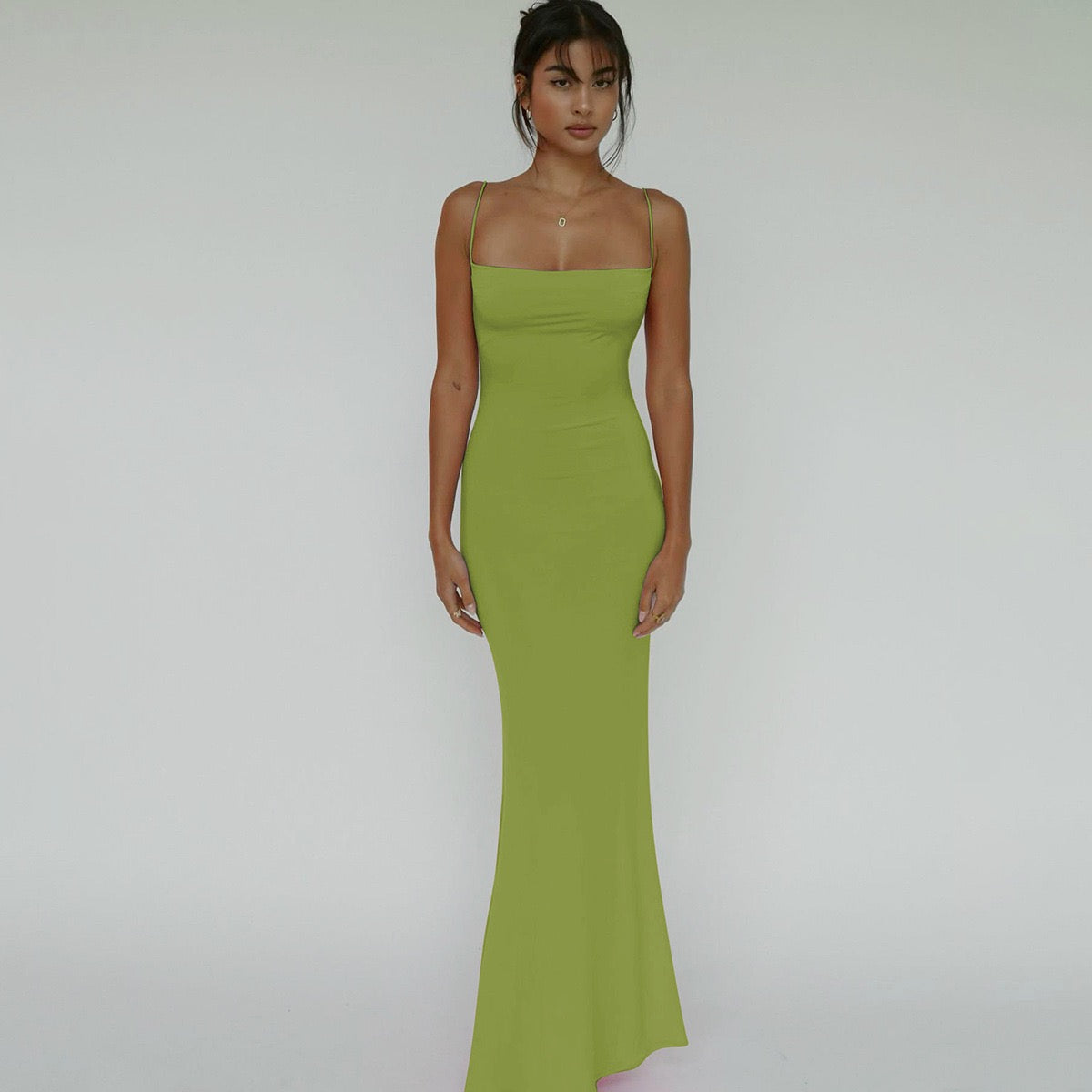 Scoop Neck Maxi Dress
