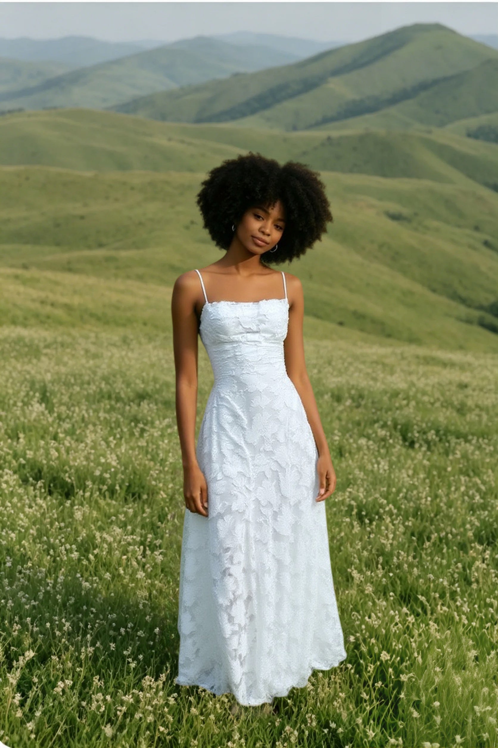 Backless Chiffon Maxi Dress