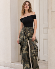 Casual Camo Multi-Pocket Cargo Pant