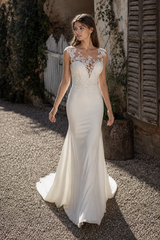 Long Sleeve Mermaid Sexy Wedding Dress