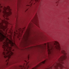 Vivre Mini Dress Burgundy