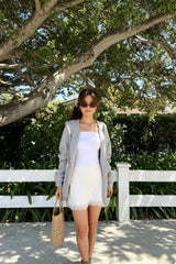 Oversized Lightweight Zip Hoodie