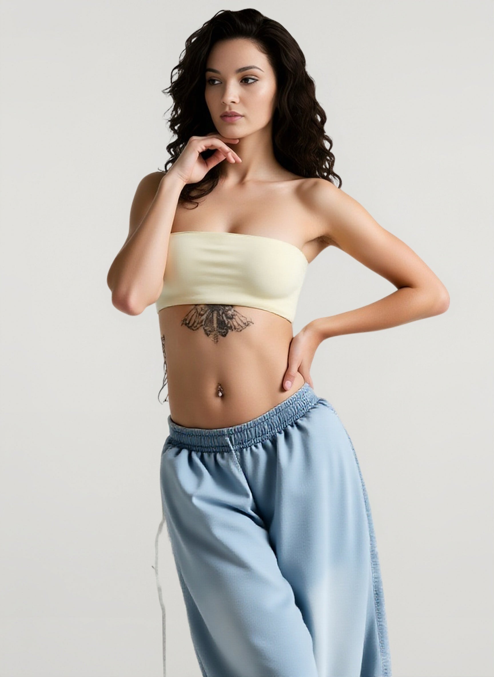 Loose Fit Wide Leg Street Jeans