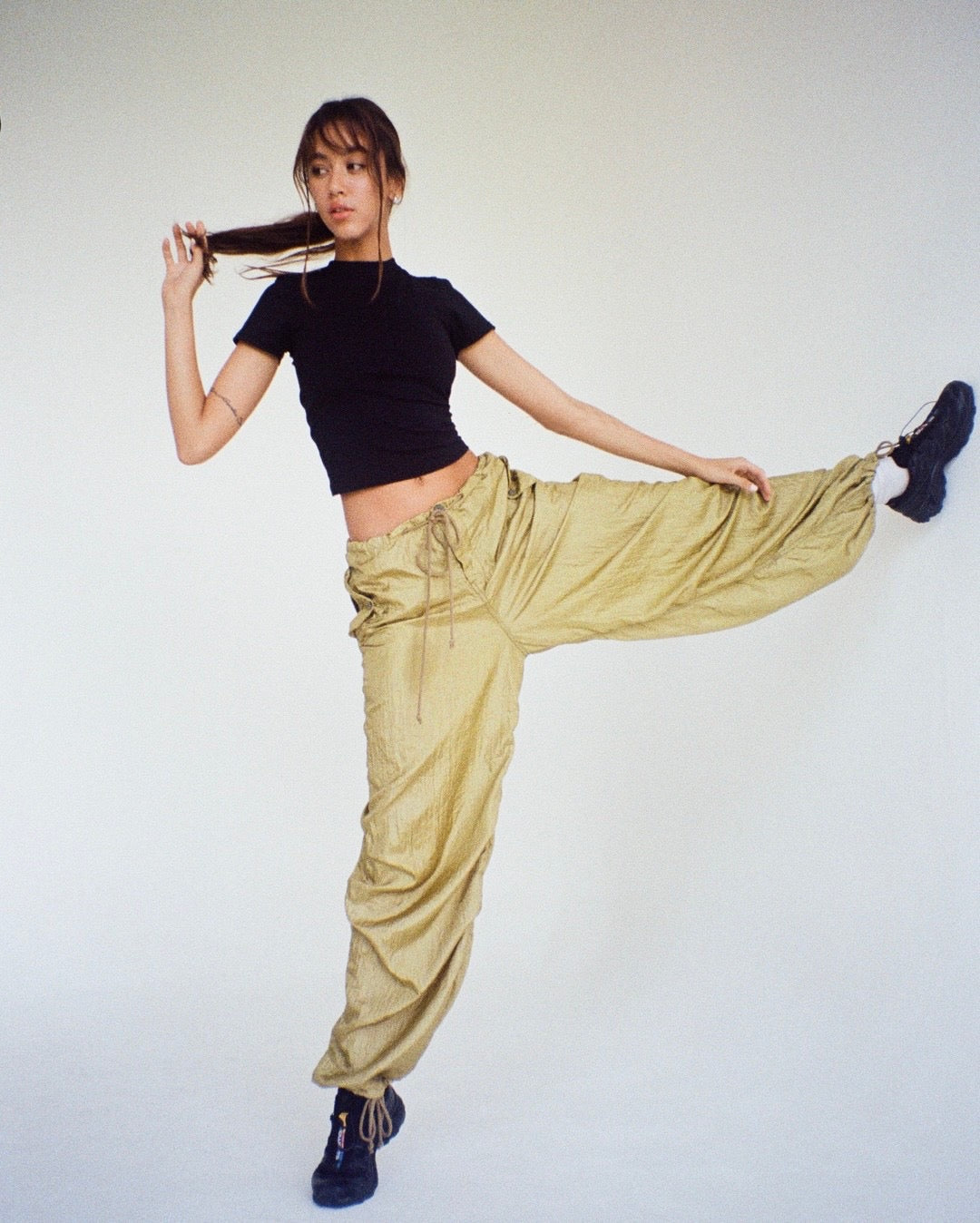 Motel Chute Trousers Ivory
