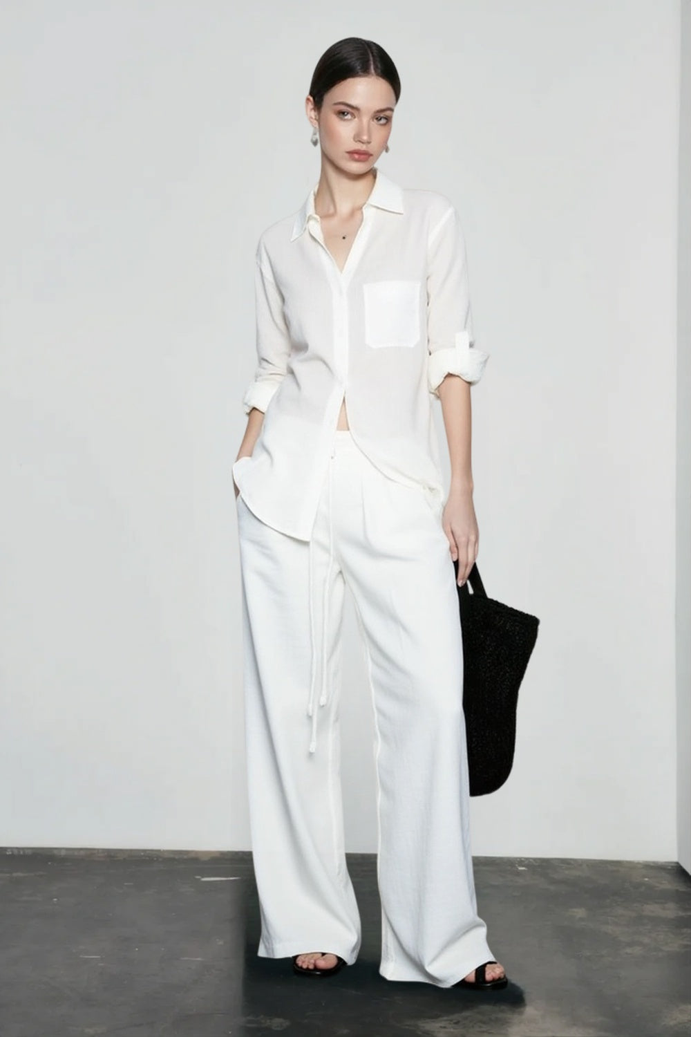 Pure Linen UV Protection Blouse