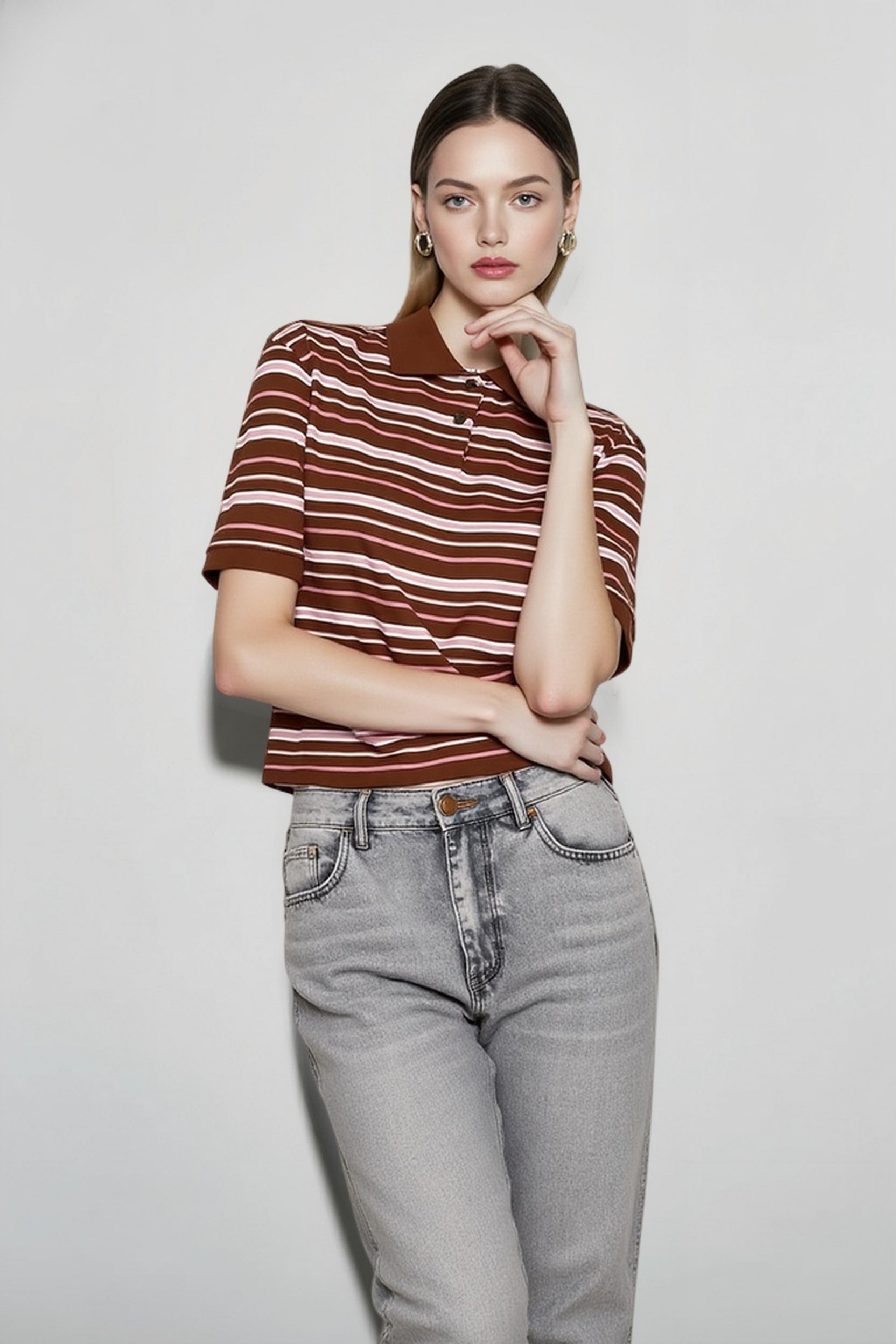 Vintage Stripe Relaxed T-shirts
