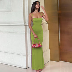 Scoop Neck Maxi Dress