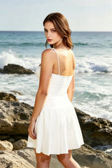 French Style A-Line Mini Work Dress