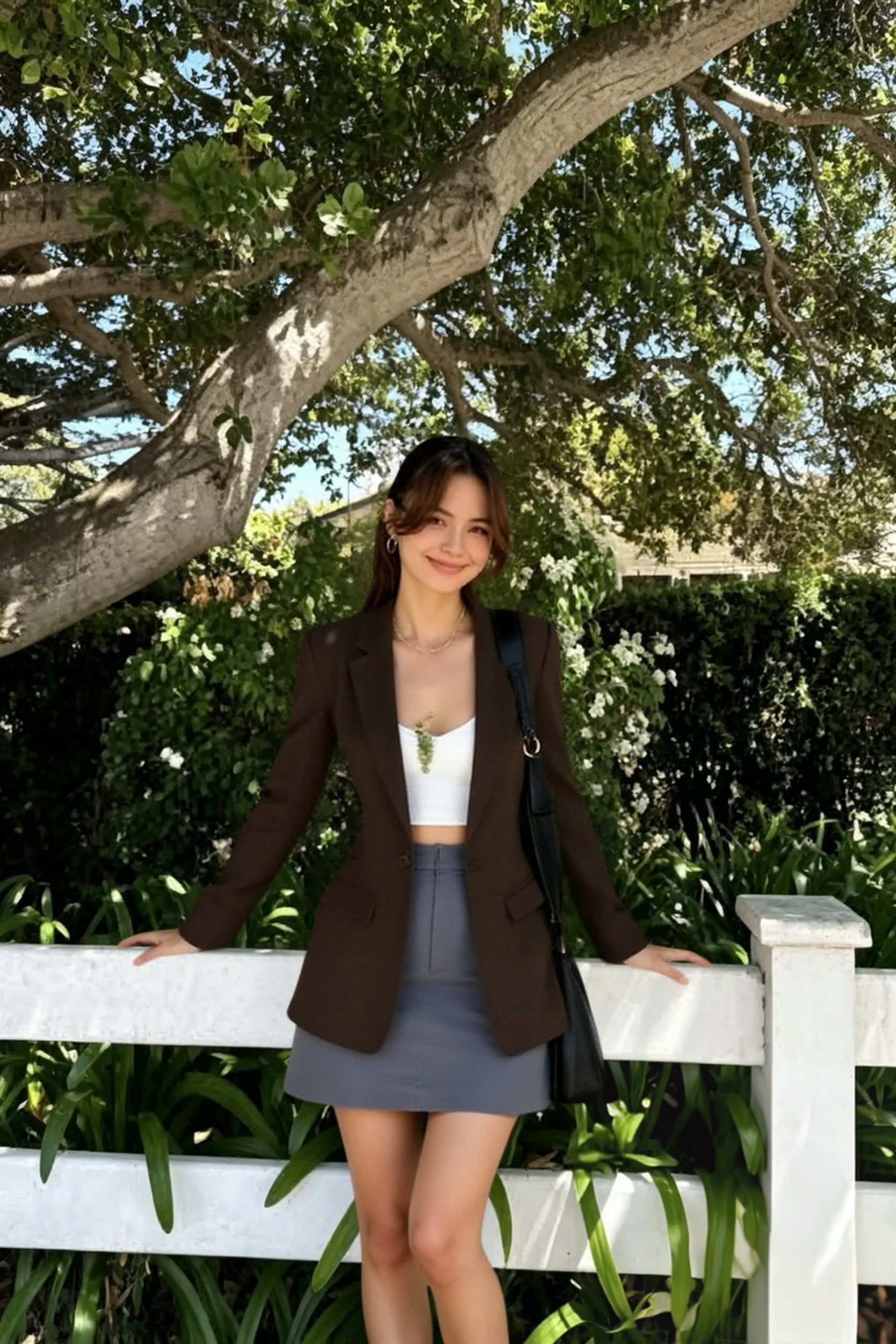 Office Ready Slim Fit Long Sleeve Blazer