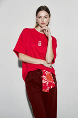 Graphic Print Cotton T-shirts