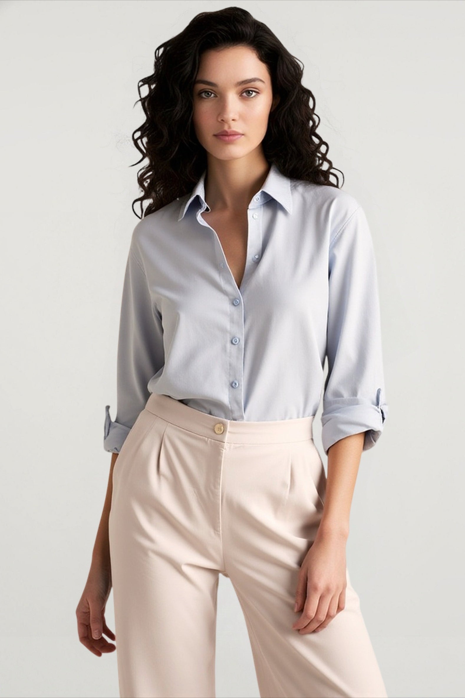 Linen Relaxed Everyday Blouse