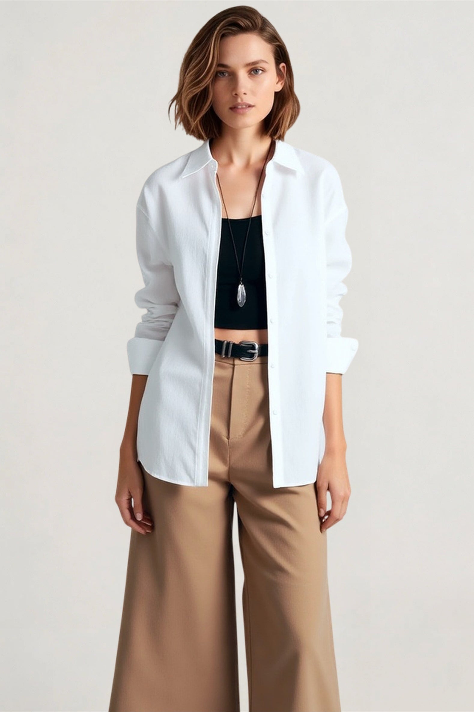 Pure Linen Everyday Blouse