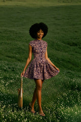Flirty Leopard Backless Party Dress