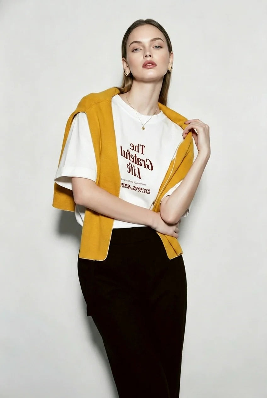 Vintage Oversized Slouchy Graphic Tee T-Shirt