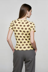 Polka Dot Slim T-shirts